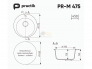 Мойка Practik PR-M 475-004 черный оникс