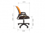 Офисное кресло Chairman 696 LT Россия TW голубой