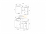 Кухонный гарнитур Лиора лайт 1200 мм