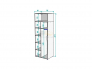 Шкаф Astrid H262 с Антресолью HA2