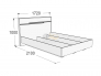 Кровать 1600 Ольга 7