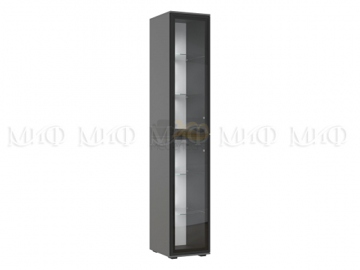 Пенал-стекло (400) Норд Графит