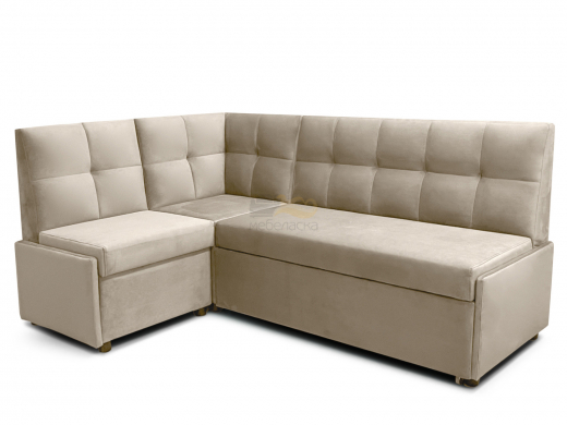 Угловой диван Призма Клетка со спальным местом вивальди 3