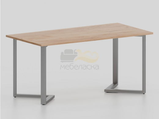 Стол У-образные опоры серые ЛО.КУ-6 600х1400 мм