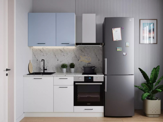 Кухонный гарнитур Капри 1600 верх МДФ